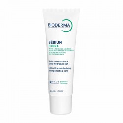 Bioderma Sebium Hydra Κρέμα Εντατικής Ενυδάτωσης Προσώπου για Δέρμα με Τάση Ακμής και υπό Φαρμακευτική Αγωγή 40ml