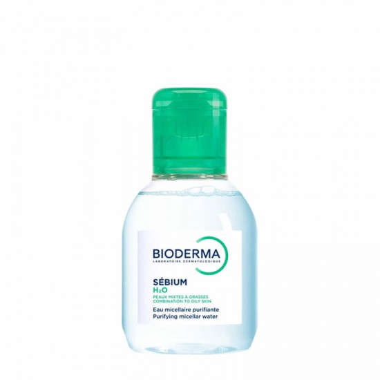 Bioderma Sebium H2O Purifying Micellar Water Νερό Καθαρισμού & Ντεμακιγιάζ Προσώπου για Μικτό και Λιπαρό Δέρμα 100ml