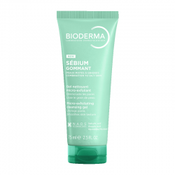 Bioderma Sebium Gel Gommant Aπολεπιστικό Τζελ Προσώπου για Μικτό, Λιπαρό και με Τάση Ακμής Δέρμα 100ml