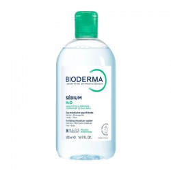 Bioderma Sebium H2O Purifying Micellar Water Νερό Καθαρισμού & Ντεμακιγιάζ Προσώπου για Μικτό και Λιπαρό Δέρμα 500ml