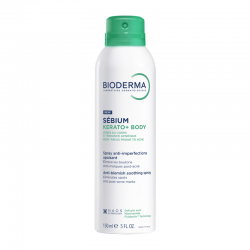 Bioderma Sebium Kerato+ Body Spray Κερατολυτικό 3-σε-1 Σπρέι Σώματος για Ατέλειες, Κοκκινίλες & Σημάδια  για Δέρμα με Τάση Ακμής 150ml
