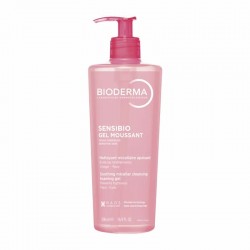 Bioderma Sensibio Gel Moussant Μικκυλλιακό Τζελ Καθαρισμού Προσώπου & Ματιών για Ευαίσθητο Δέρμα 500ml