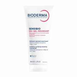 Bioderma Sensibio DS+ Gel Moussant Τζελ Καθαρισμού Προσώπου & Σώματος για Ευαίσθητο Δέρμα 200ml