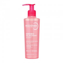 Bioderma Sensibio Gel Moussant Μικκυλλιακό Τζελ Καθαρισμού Προσώπου & Ματιών για Ευαίσθητο Δέρμα 200ml