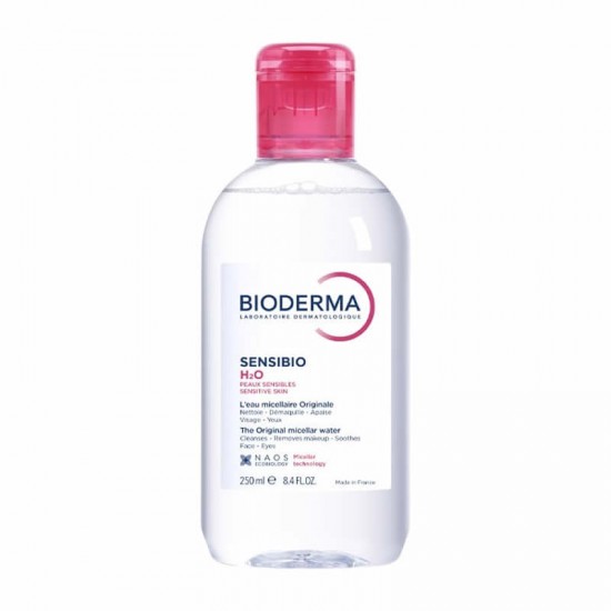 Bioderma Sensibio H2O Micellar Water Μικκυλλιακό Νερό Καθαρισμού Προσώπου & Ματιών για Ευαίσθητο Δέρμα 250ml