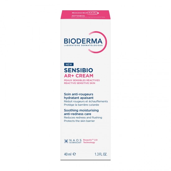 Bioderma Sensibio AR Ενυδατική Κρέμα Προσώπου για Ευαίσθητο Αντιδραστικό Δέρμα με Ερυθρότητα 40ml