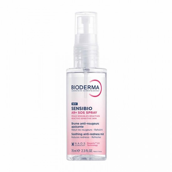 Bioderma Sensibio AR+ SOS Spray Καταπραϋντικό Σπρέι Προσώπου για Ευαίσθητο Αντιδραστικό Δέρμα με Ερυθρότητα 75ml