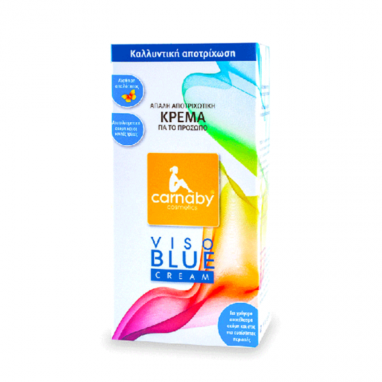 Carnaby Viso Blue Απαλή Αποτριχωτική Κρέμα Προσώπου 60ml