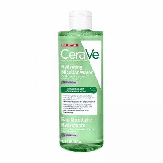 CeraVe Hydrating Micellar Water Ενυδατικό Νερό Καθαρισμού για Πρόσωπο, Μάτια & Χείλη 400ml