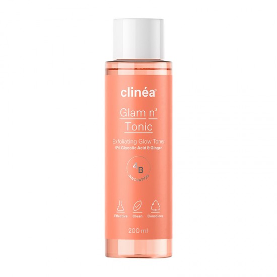 Clinea Glam n' Tonic Απολεπιστική Τονωτική Λοσιόν 200ml