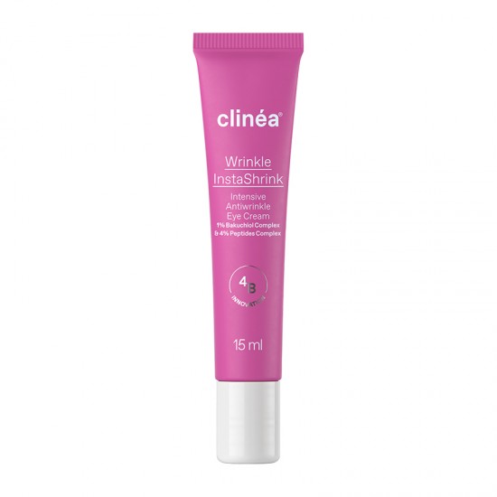 Clinea Wrinkle InstaShrink Eye Cream Κρέμα Ματιών Εντατικής Αντιγήρανσης 15ml
