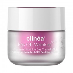 Clinea Dream Bak Off Wrinkle Day Cream Light SPF20 Κρέμα Ημέρας Εντατικής Αντιγήρανσης Ελαφρυάς Υφής 50ml