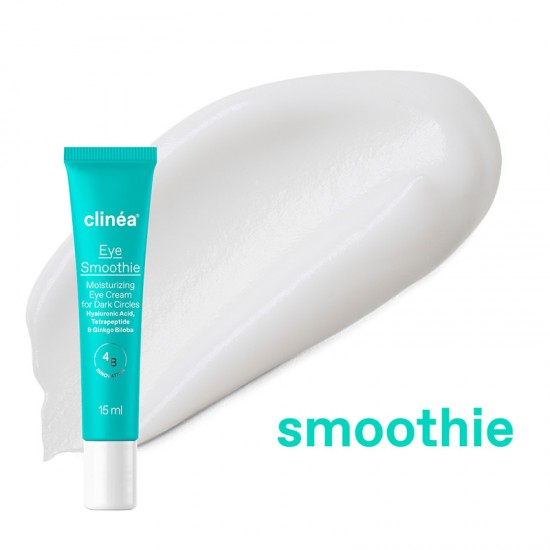Clinea Eye Smoothie Ενυδατική Κρέμα Ματιών για τους Μαύρους Κύκλους 15ml