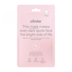 Clinea Brightening & Anti-Spot Biocellulose Face Mask Μάσκα Προσώπου κατά των Κηλίδων 1τμχ