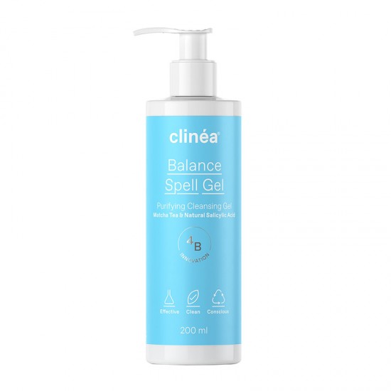 Clinea Balance Spell Gel Καθαριστικό Τζελ Προσώπου 200ml