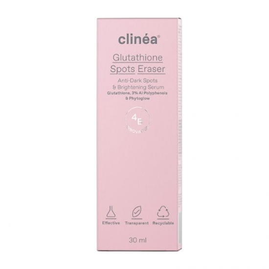 Clinea Glutathione Spots Eraser Anti-Dark Spots & Brightening Serum Ορός Προσώπου κατά των Κηλίδων 30ml