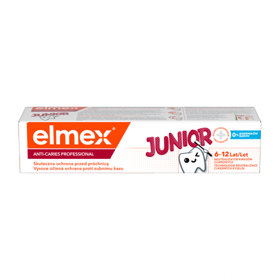 Colgate Elmex Anti-Caries Professional Junior Toothpaste Παιδική Οδοντόπαστα 6-12 ετών κατά της Τερηδόνας 75ml