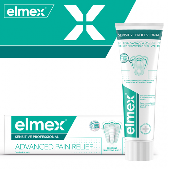 Colgate Elmex Sensitive Professional Toothpaste Οδοντόπαστα Ανακούφισης από την Ευαισθησία 75ml