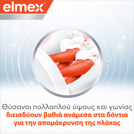 Colgate Elmex Expert Precision Interdental Toothbrush Soft Οδοντόβουρτσα Μαλακή 1τμχ
