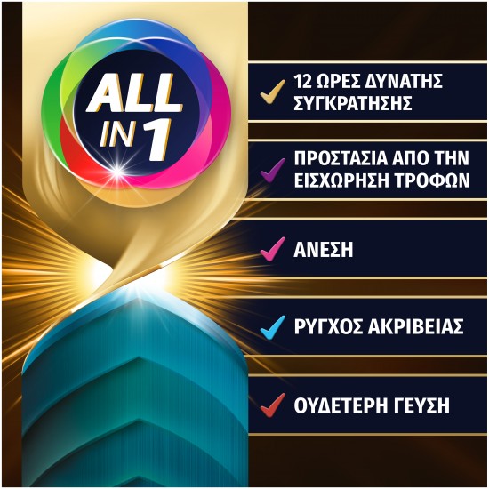 Corega Power Max Ultimate Cream Στερεωτική Κρέμα Τεχνητής Οδοντοστοιχίας για Ακόμα Μεγαλύτερη Δύναμη Μασήματος 40g