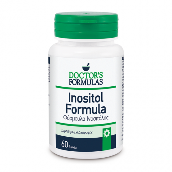 Doctor's Formulas Inositol Συμπλήρωμα με Ινοσιτόλη για Σωστή Λειτουργία Ανοσοποιητικού & Νευρικού Συστήματος 60 Δισκία