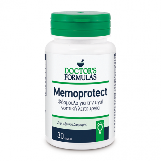 Doctor's Formulas Memoprotect Συμπλήρωμα για Μνήμη 30 Δισκία