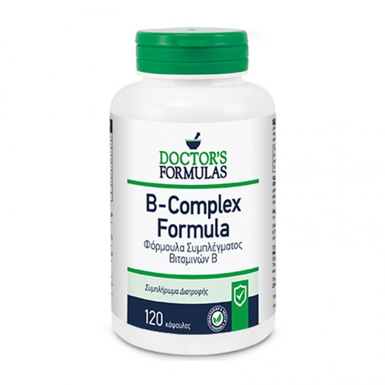 Doctor's Formulas B-Complex Formula Συμπλήρωμα Βιταμινών Β 120 Δισκία