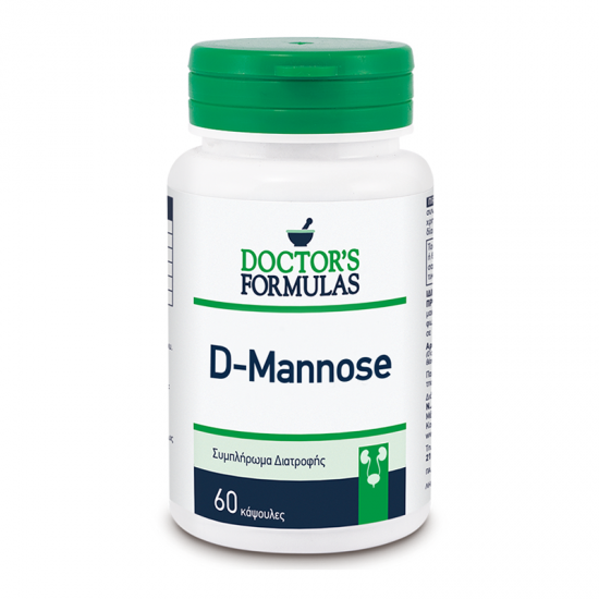 Doctor's Formulas D-Mannose Συμπλήρωμα για Φυσιολογική Λειτουργία του Ουροποιητικού 60 Κάψουλες