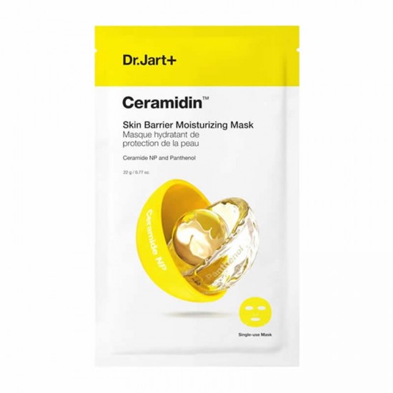 Dr.Jart+ Ceramidin Skin Barrier Moisturizing Mask Ενυδατική Μάσκα Προσώπου 22g