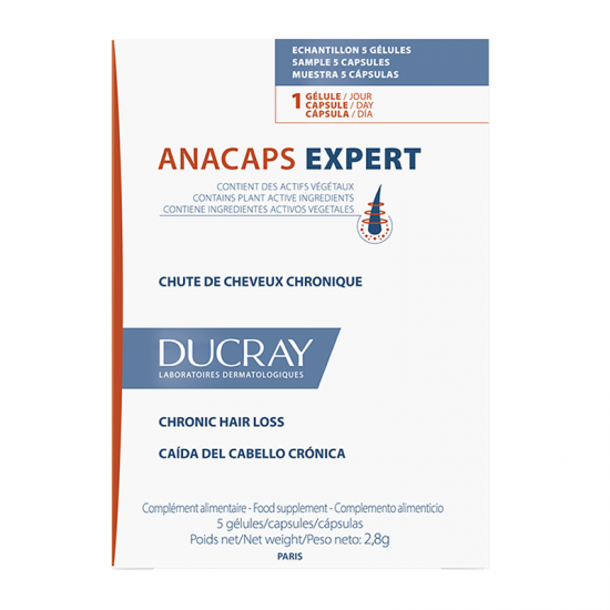 Ducray Anacaps Expert Συμπλήρωμα για τη Χρόνια Τριχόπτωση 30 Κάψουλες