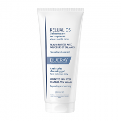 Ducray Kelual DS Τζελ Καθαρισμού κατά των Λεπιών Προσώπου, Φρυδιών & Σώματος 200ml