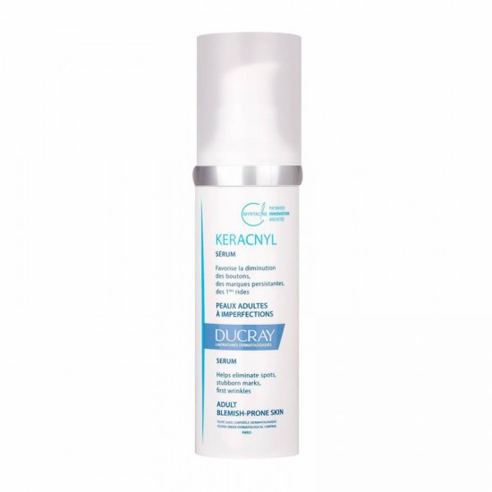 Ducray Keracnyl Serum Ορός Προσώπου Τριπλής Δράσης για Ακνεϊκό Δέρμα 30ml