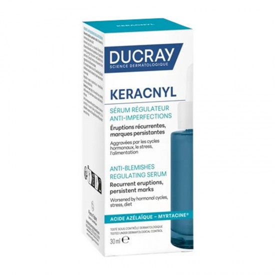 Ducray Keracnyl Resurfacing Global Serum Ρυθμιστικός Ορός Προώπου κατά των Ατελειών για Ακνεϊκό Δέρμα 30ml