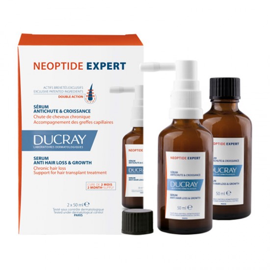 Ducray Neoptide Expert Ορός κατά της Tριχόπτωσης για Άνδρες και Γυναίκες 2x50ml