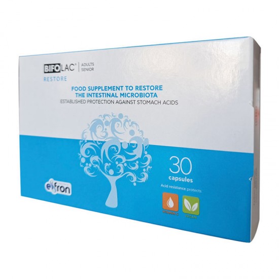 Eifron Bifolac Restore Συμπλήρωμα με 11 Προβιοτικά για Αποκατάσταση της Εντερικής Χλωρίδας 30 Κάψουλες	