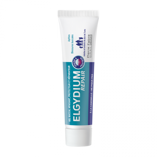 Elgydium Repair Oral Gel Στοματική Γέλη Ανακούφισης Πόνου 15ml
