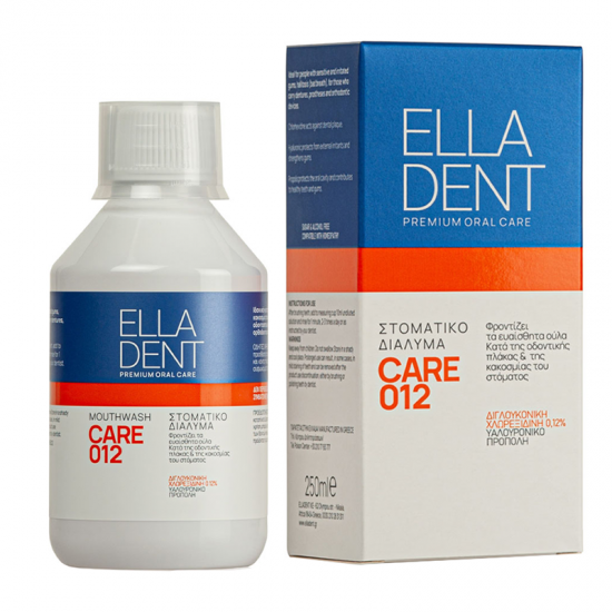 Elladent Care 012 Mouthwash Στοματικό Διάλυμα με Χλωρεξιδίνη 0.12% 250ml