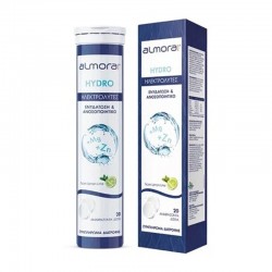 Elpen Almora Plus Hydro Συμπλήρωμα με Ηλεκτρολύτες & Μέταλλα για Ενυδάτωση Οργανισμού 20 Αναβράζοντα Δισκία με Γέυση Λεμόνι