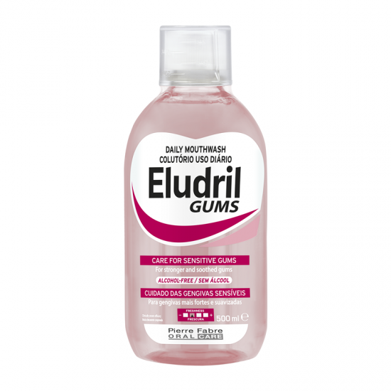 Eludril Gums Mouthwash Στοματικό Διάλυμα για Ευαίσθητα Ούλα 500ml