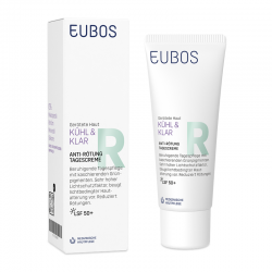 Eubos Cool & Calm Redness Relieving Day Cream SPF50 Καταπραϋντική Κρέμα Ημέρας κατά της Ερυθρότητας με Αντηλιακή Προστασία 40ml