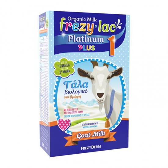 Frezyderm Frezylac Platinum Plus No1 Κατσικίσιο Βιολογικό Γάλα σε Σκόνη από τη Γέννηση έως τον 6ο Μήνα 400g