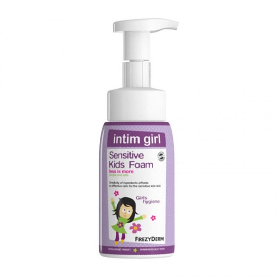 Frezyderm Sensitive Kids Intim Girl Foam Αφρός Καθαρισμού Ευαίσθητης Περιοχής 250ml