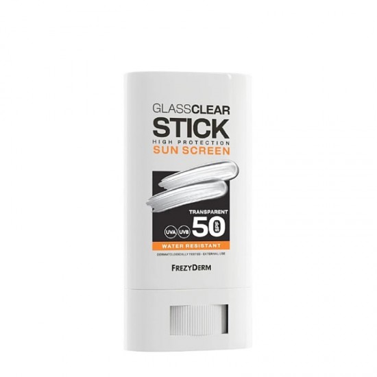 Frezyderm SunScreen Glass Clear Stick SPF50+ Αντηλιακό Στικ Προσώπου 20ml