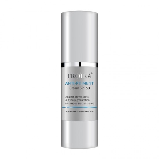 Froika Anti-Pigment Cream SPF30 Λευκαντική Κρέμα για Κηλίδες, Πανάδες, Δυσχρωμίες & Υπερμελάγχρωση 30ml