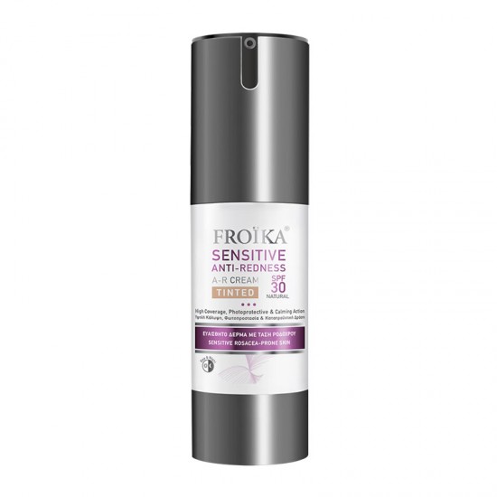 Froika Sensitive Anti-Redness A-R Tinted Cream SPF30 Καλυπτική, Καταπραϋντική & Φωτοπροστατευτική Κρέμα με Χρώμα για Ευαίσθητα Δέρματα με Ερυθρότητα & Ερυαγγείες 30ml