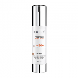 Froika Premium Sunscreen Tinted Cream SPF50 Αντηλιακή Κρέμα Προσώπου Φωτοπροστασίας κατά της Γήρανσης με Χρώμα 50ml