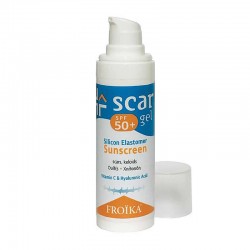 Froika Scar Gel SPF50 Silicon Elastomer Sunscreen Αντηλιακό Τζελ Σιλικόνης κατά των Ουλών 15ml