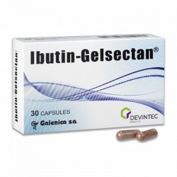 Galenica Ibutin Gelsectran Συμπλήρωμα Διατροφής για τη Σωστή Λειτουργία του Εντέρου 30 Κάψουλες