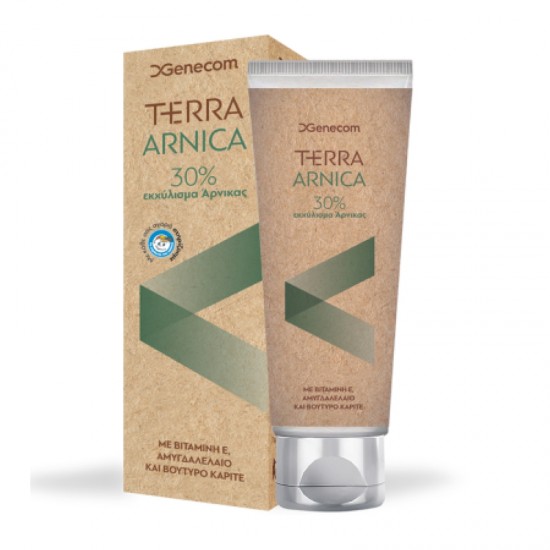 Genecom Terra Arnica 30% Κρέμα Άρνικας για Ανακούφιση Πόνων & Μελανιών 75ml