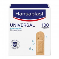 Hansaplast Universal Αυτοκόλλητα Επιθέματα 19x72mm Ανθεκτικά στο Νερό 100τμχ